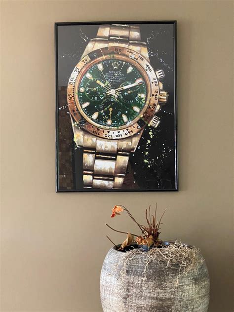 art rolex|rolex painting.